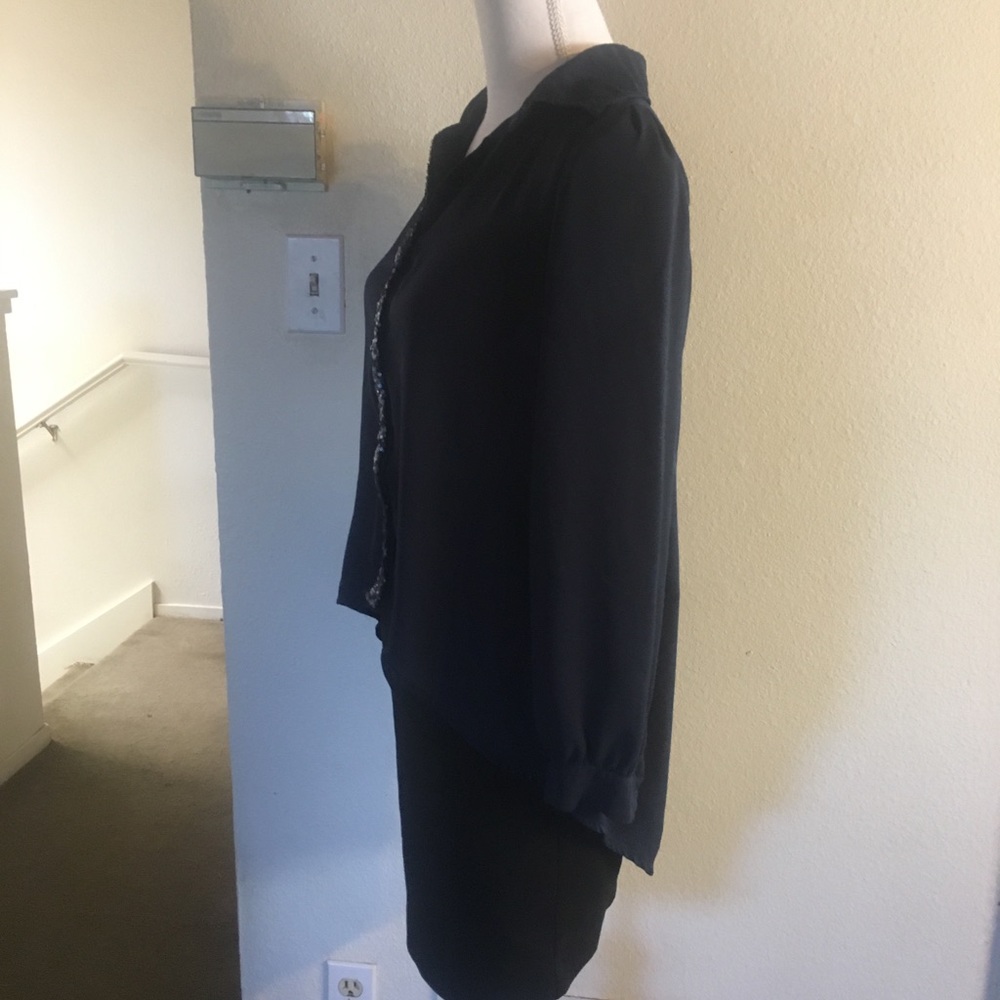 Button Down Chiffon Top - image 5